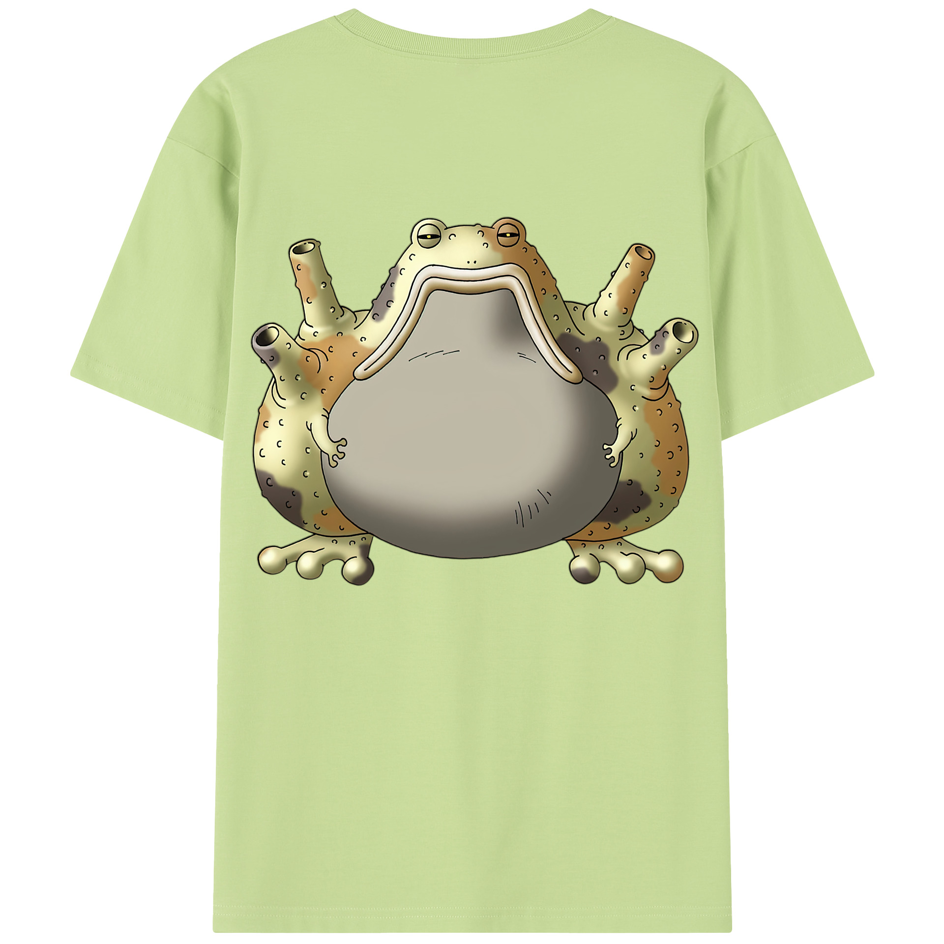 （画像用） ドラゴンクエスト Doragon Kuesuto Dragon Quest 綿100％半袖Tシャツ（背面プリント）